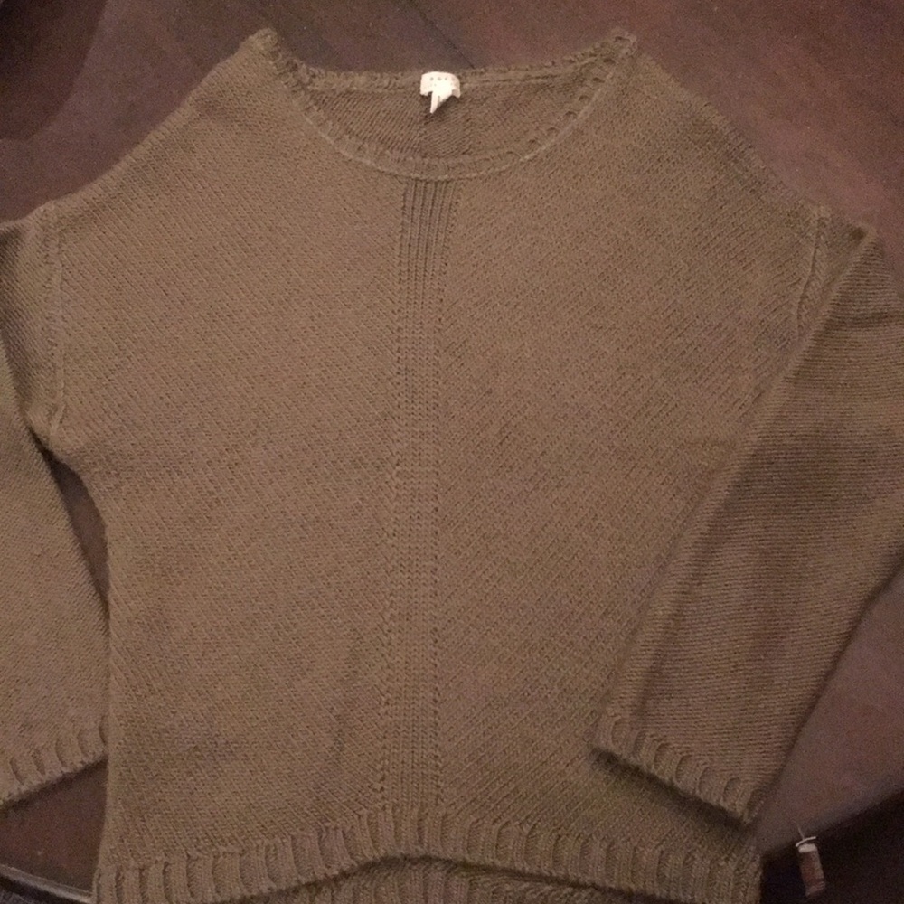 Soft Joie army green sweater